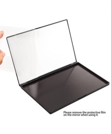 Allwon Medium Empty Magnetic Plastic Eyeshadow Palette | 15pcs Glue Metal Stickers for Eyeshadow Lipstick & Blush - International Shipping - Buy Online on GoSupps.com