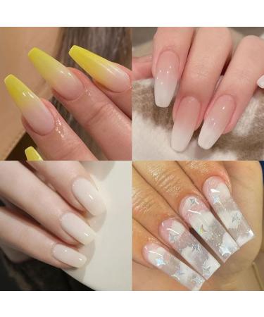 Universal Halo Dye Protein Polish Gel Gradient Manicure Egg Clear Cream UV Gel Nail Polish Nail Supplies for Professionals - (Color: White dye Glue) - Buy Online on GoSupps.com