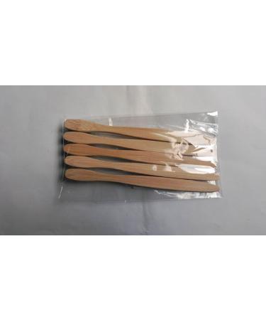 Eco-Friendly Bamboo Toothbrush Set | 5 Degradable Charcoal Brushes - BPA-Free & Environmentally Safe - Buy Online on GoSupps.com