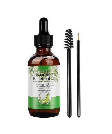 FMeA Rosemary Mint Scalp & Hair Strengthening Oil with & Essential Oils Nourishing Treatment