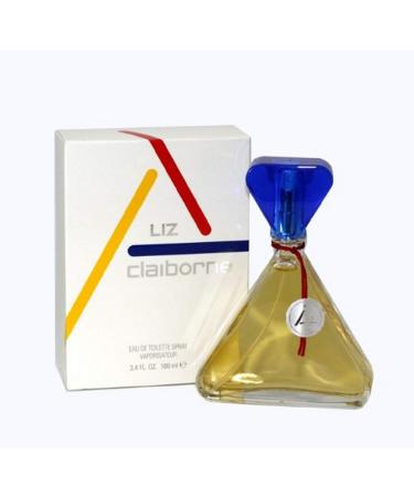 Women's Perfume by Liz Claiborne, Claiborne, Eau De Toilette EDT Spray, 3.4 Fl Oz