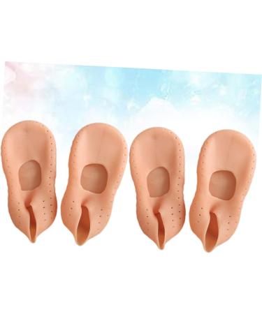 minkissy 2 Pairs High Heel Protectors Moisturizing Socks Silicone Socks Silicone Moisturizing Socks Heel Socks for Cracked Heels Moisturising Gel Socks Foot Socks Insole Heel Cover Elastic - Buy Online on GoSupps.com