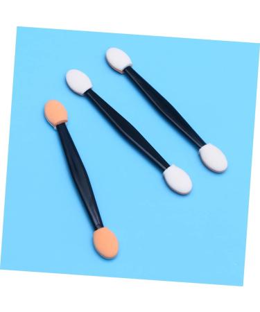 FOMIYES 100pcs Make up Sponge Eye Makeup Eyeshadow Stick Makeup Brush Double Head Beauty Tools - Buy Online on GoSupps.com