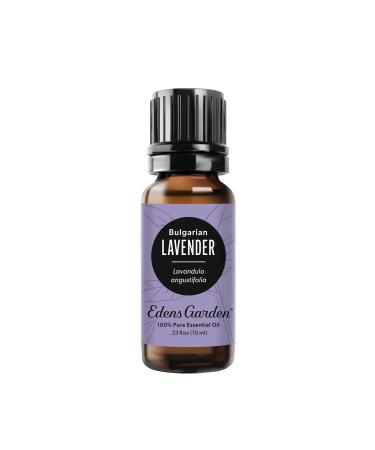 Edens Garden Lavender- Bulgarian Essential Oil, 100% Pure Therapeutic Grade (Undiluted Natural/Homeopathic Aromatherapy Scented Essential Oil Singles) 10 ml 0.33 Fl Oz (Pack of 1)