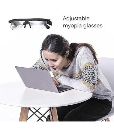 JZHQ Adjustable Focus Reading Glasses Set - -3 to +6 Dioptria - 2 Pairs for Optimal Clarity - International Shipping Available - Buy Online on GoSupps.com