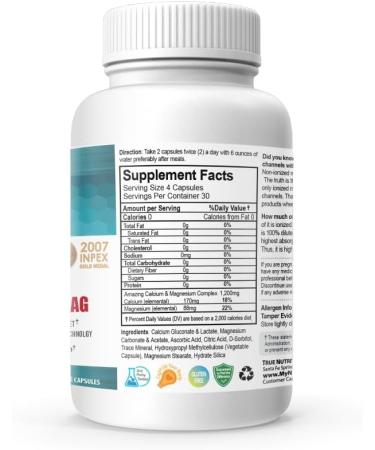 NANOWELL Sean Lee's iBone Cal Mag 120 Vegetable Capsules X 4 Bottles + 1 Bottle of DK Solution - Bone Health Calcium and Immune Support Supplement (120 Count (Pack of 4) + DK Solution) - Buy Online on GoSupps.com