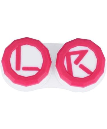 Buy Cute Rose Red Mini Contact Lens Case Set - Travel Kit for Eye Care & Lens Holding - Buy Online on GoSupps.com