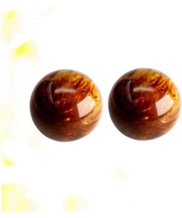 Buy BUIFULSIC 2-St Health Hand Balls - Wooden Massage Balls for Myofascial Release & Fitness - Ideal for Penalty & Relaxation - Buy Online on GoSupps.com