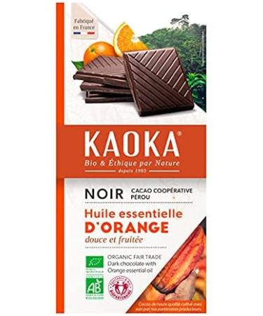 Kaoka - Dark Chocolate Orange Tablet 100G - Unit - Buy Online on GoSupps.com