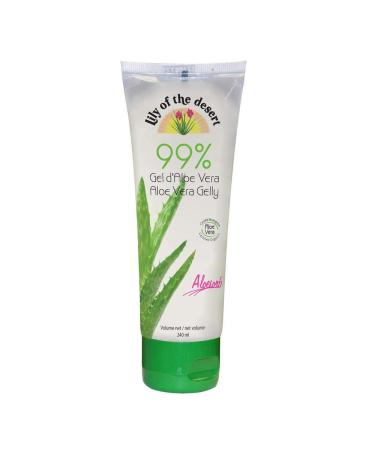 Lily of the desert - Aloe Vera Moisturizing Gel 97.4% - Face and Body Moisturizer - Tube 240ml
