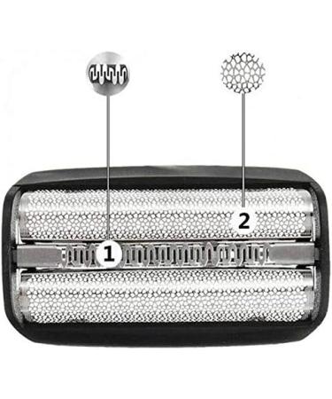 Buy Bassulouda Replacement Shaver Cassette Head 2-Piece for Series 70S 7 799 Cc 760 Cc 750 Cc 730 735S | Compatible with Pulsonic Shavers - International Shipping Available - Buy Online on GoSupps.com