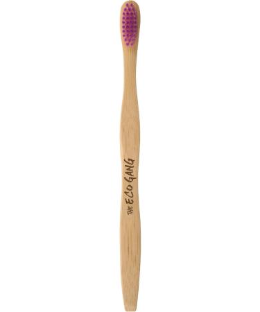 Eco Gang Bamboo Toothbrush Soft | Pack of 4 | Eco-Friendly & Sustainable Oral Care - Buy Online on GoSupps.com