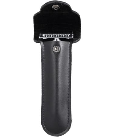 Travel Razor Shell | Protective Leather Cover for Safety Razors - Durable & Stylish Storage for Men - Buy Online on GoSupps.com