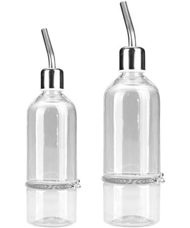 Garosa Pet Feeder Automatic Pet Water Dispenser Practical Parrot Water Drinking Feeding Bottle with Stainless Steel Ball Nipple (S) Bird Feeding Supplies Bird Feeding Supplies - Buy Online on GoSupps.com