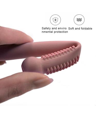 Buy BPA-Free Silicone Bite Ring & Chew Tubes for Babies - 4 Pack with Cleaning Brush | Safe Toddler Sensory Toys - Buy Online on GoSupps.com