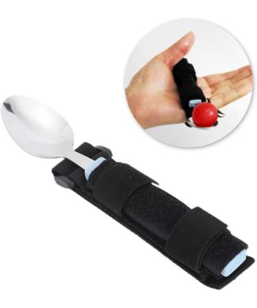 Spoon Elderly Care Spoon Adjustable Strap Portable for Elderly The Disabled People with Hand Injuries Arthritic - Buy Online on GoSupps.com