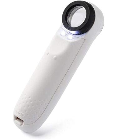 Handheld with Led Light Magnifier 40 Times Reads of Ren Old Man Detection Observation Magnifier for Reading Crafts Repair Magnifier Lofty Ambition