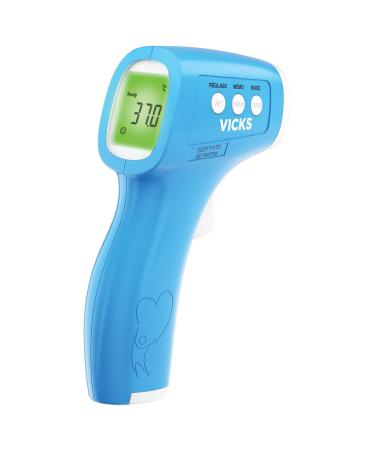 Vicks 3-in-1 Non Contact Infrared Body Thermometer with Fever InSight Colour Coded Display