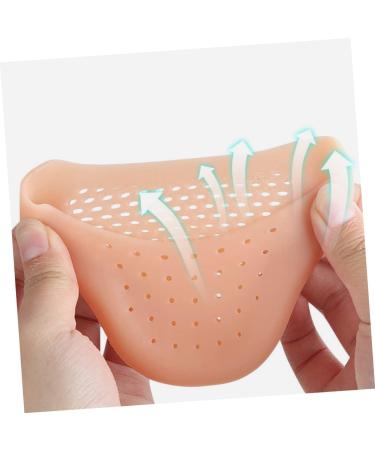 Healifty Invisible Toe Sleeve Forefoot Pads for Women - 6 Pairs, Comfortable Shoe Inserts for Heels, Professional Toe Protector Guards - Assorted Colors (9x7cm, Pack of 3) - Buy Online on GoSupps.com