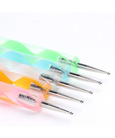 Nail Brush Set & Dotting Tools for Stunning Nail Art | DIY Acrylic & Gel Manicure Essentials - Buy Online on GoSupps.com