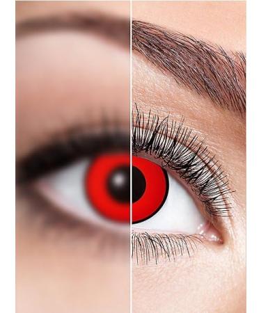 Exorculist Colored Contact Lens - Annual Dioptric -2.5 for Halloween & Theme Parties - Unique Motif Lens - Buy Online on GoSupps.com