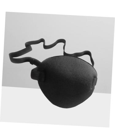 SEWOART 2pcs Lazy Eye Patch Eye Mask Adjustable Eye Patch Adult Costumes Eye Patches Pirate Black - Buy Online on GoSupps.com