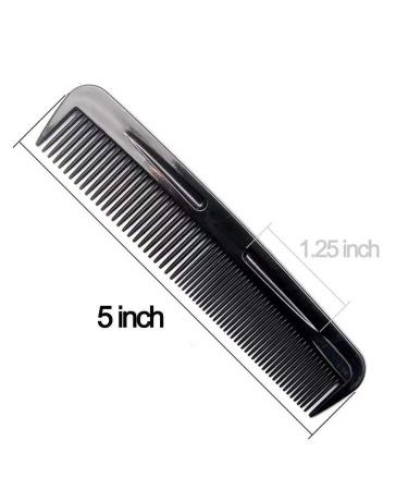 Soft 'N Style Round Handle Comb 2-Pack with Bonus Favorict Pocket Comb - 8 inch Styling Essentials - Buy Online on GoSupps.com