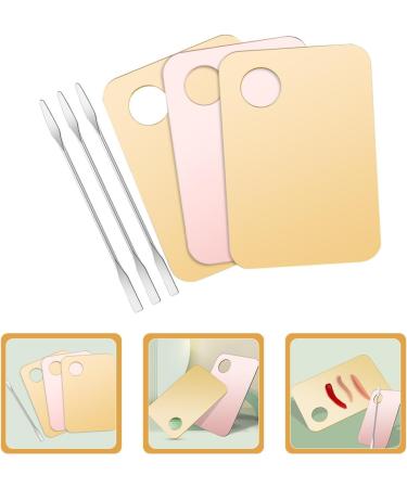 Housoutil 3 Palettes De Maquillage Avec Spatules Palettes De M lange Pour Fond De Teint Et Fards Coffret 6 Pi ces Plastique Transparent Pour Maquillage Professionnel Et Personnel - Buy Online on GoSupps.com