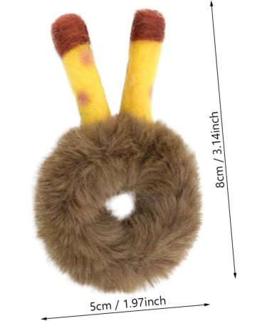 minkissy 1pc Antler Plush Hair Tie Hair Accessories for Kids Hair Ties for Kids Baby Hair Tie Kawaii Hair Accessories Kids Hair Accessories for Girls Hair Balls for Girls Hair Dense Antlers - Buy Online on GoSupps.com