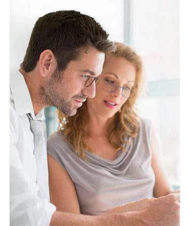 Unisex Compact Visual Aid Mini Nose Clip Iron-Free Reading Glasses - Slide Reading Help for Men & Women - Buy Online on GoSupps.com