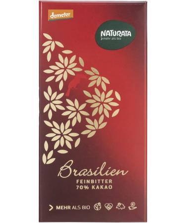 Naturata Naturata Organic Brazil - 70% (6 x 80g)
