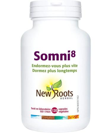 New Roots Herbal - Sleep8-120 capsules - Fall Asleep Faster Stay Asleep Longer 120 count (Pack of 1) - Buy Online on GoSupps.com