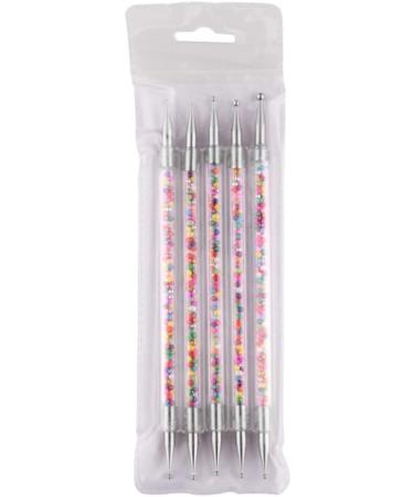 Obahdirry Nail Art Pen Pedicure Crystals Silicone Manicure Nail Point Drill Pen Drawing Polish Rhinestones Picker Pen - Buy Online on GoSupps.com