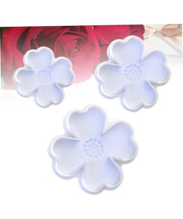 OUNONA 9 Pcs Baking Embossed Mold Plunger Mold Cake Mold Baking Mold Four Leaf White Baking Tools 3pcsx3pcs Whitex3pcs - Buy Online on GoSupps.com