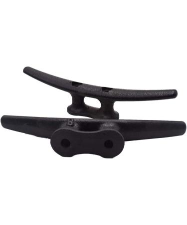 Simplified Living 8 Electrophoretic Coated Cast Iron Black Dock Cleat 4 Pack - Heavy Duty Dock Cleats - Buy Online on GoSupps.com