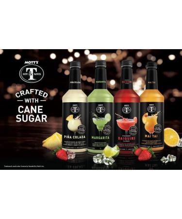 Mott's Mr & Mrs. T Strawberry Daiquiri 1L - Buy Online on GoSupps.com
