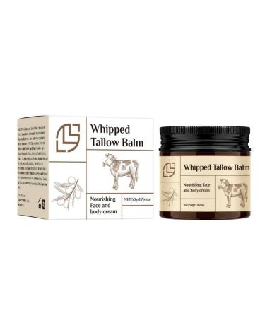 Ofanyia Beef Tallow for Skin Grass Fed Whipped Beef Tallow Cream Beef Tallow Moisturizer for Face & Body Tallow Balm for Skin Hydration