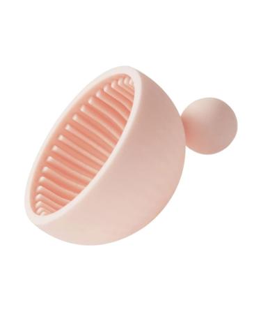 DOITOOL 1pc Silicone Scrub Pad Makeup Gadgets Makeup Brush Drying Stand Hair Brush Rub on Transfers for Crafts Brush Washing Pad Clean Silica Gel Shadow Brush