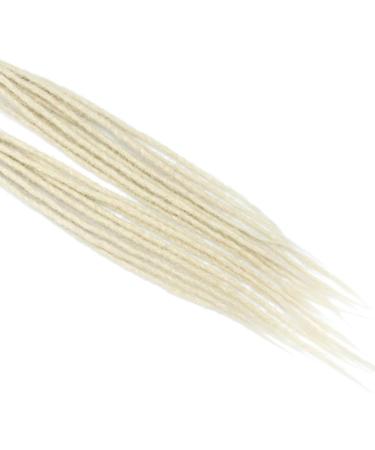 15 Strands Double ended Dreadlocks Extensions 20 Blonde Soft Synthetic Faux Dreads Reggae Crochet Braided Dread Extensions Double Ended DE-613# - Buy Online on GoSupps.com