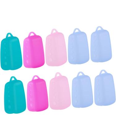 TENDYCOCO 20 Pcs Toothbrush Cap Holder & Dinosaur Erasers - Travel Toothbrush Case & Clean Holder Random Colors - Buy Online on GoSupps.com
