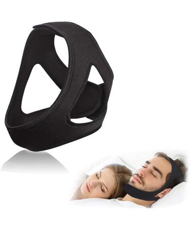 Anti Snoring Devices, Adjustable 3D Design Anti Snoring Chin Strap Solution, Chin Strap for Snoring, Snore Stopper, Stop Snoring Devices for Men and Women Kid Teenager Snorers 1 pack