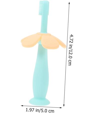 Gatuida 3-Pack Silicone Toothbrushes for Children | Insulated Baby Dental Care & Training Toothbrushes - Buy Online on GoSupps.com