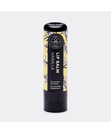 Simply Herbal Lip Balm Vanilla with Herbal Oil and Butter blend (5ml)
