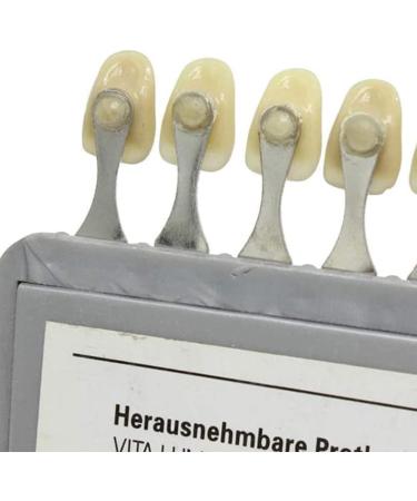 Iksvmsis Teeth Shade Guide | Professional 16-Color Tooth Whitening Set for Optimal Shade Matching & Whitening Care - Buy Online on GoSupps.com