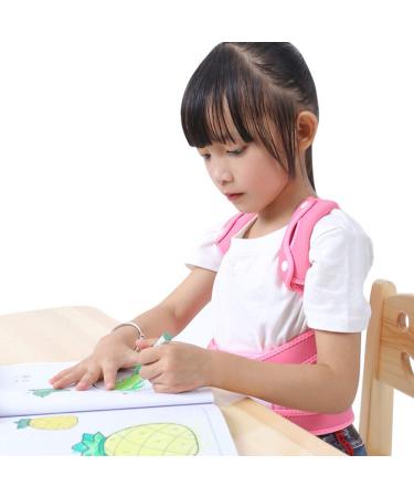 Back Posture Corrector for Kids - Adjustable Spinal Brace & Support for Improved Posture - Pink | Child Slouching Correction - Buy Online on GoSupps.com