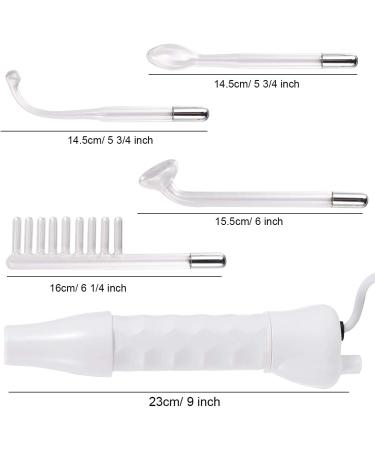 APREUTY Portable Handheld High Frequency Facial Machine with 4 Argon Sticks - Violet - Buy Online on GoSupps.com
