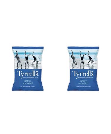 Tyrrell s Lightly Sea Salted slow-cooked crisps 150g (Pack of 2) 150 g (Pack of 2)