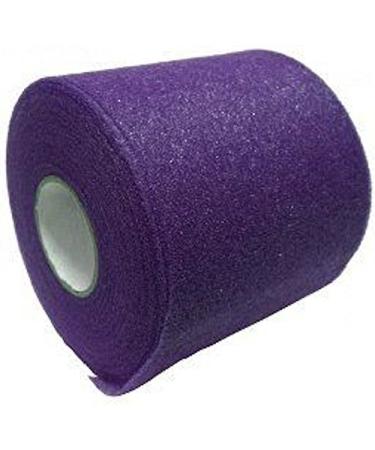 FAZ Sports PW Athletic Tape Foam Underwraps Pre-Wrap. Perfect as Base Layer Under Athletic Taping of Ankles  Wrists  Hands and Knees. 2.75 x 30 Yards (Purple  Single) Purple 1 Count (Pack of 1)