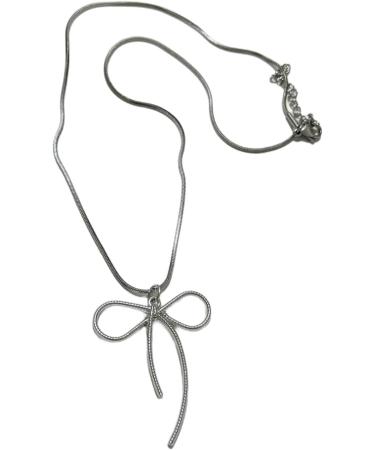 Oralgos Elegant Fashion Necklace - Stylish Snake Bone Choker with Loop Trailer for a Cool Collarbone Look - International Shipping - Buy Online on GoSupps.com