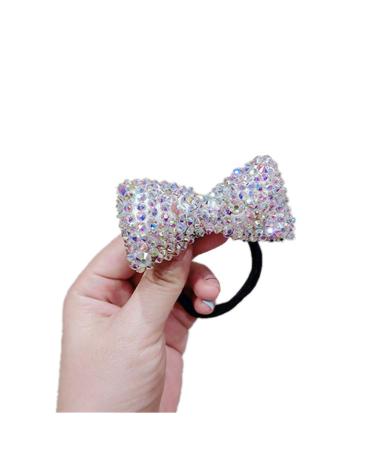 Xiwstar 2Pcs Luxury Bling Crystal Hair Bands | Rhinestone Bracelet Hair Bow Ties for Women & Girls - Buy Online on GoSupps.com